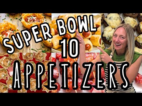 Touchdown Treats! 10 EASY Football Party Appetizers EVERYONE Will Love | Molly Purcell