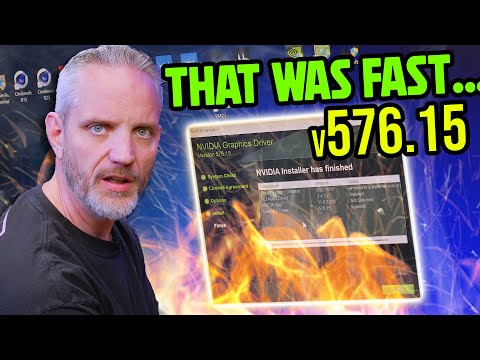 NVIDIA responded to my 576.02 Video - Testing Hotfix 576.15