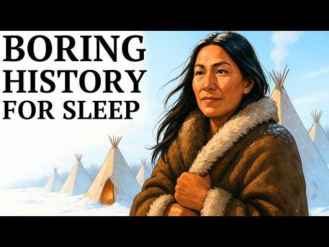 How Native Americans Survived Harsh Winters on the Great Plains | Relaxing History for Sleep