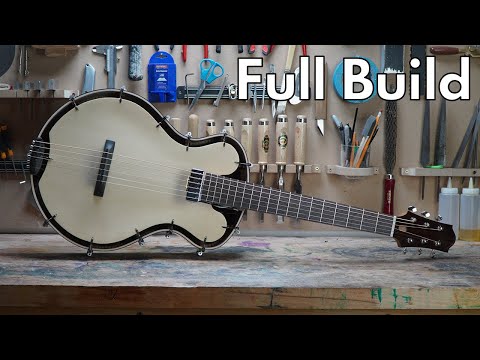 Making a 'Floating Top' Guitar (Full Build)