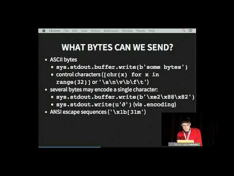 Thomas Ballinger - Terminal whispering - PyCon 2015