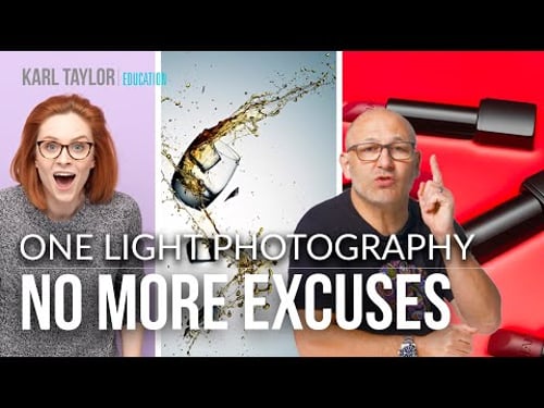 NO MORE EXCUSES! Professional One Light Photography 📸
