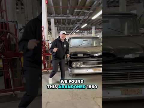 We found an ABANDONED 1960 C10 Apache! #barnfind #shorts