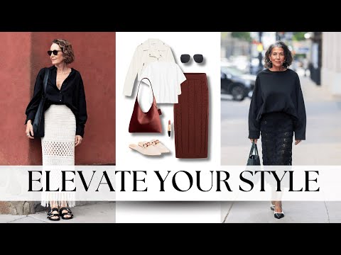 Style Rules: How to Wear Crochet & Knit Skirts Elegantly After 60