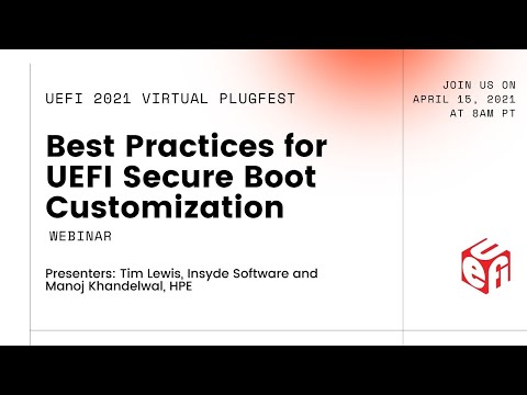 Best Practices for UEFI Secure Boot Customization