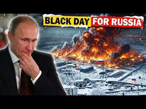 Night of Fire: Ukraine Used a 'Genius' Tactic to ERASE Russia's Drone Army (6,000 GONE)