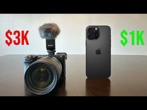 iPhone vs Camera - Can You Spot The Difference?