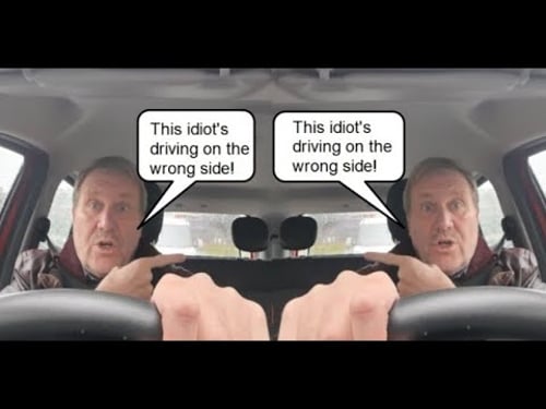 Why do so many countries drive on the right? (new version)