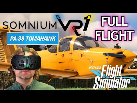 Somnium VR1 - TOTAL REALISM! Just Flight Tomahawk FULL PREVIEW | Microsoft Flight Simulator