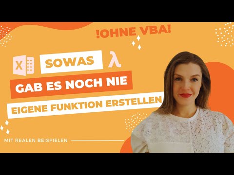 LAMBDA - eigene FUNKTIONEN in Excel erstellen - mit praktischen Beispielen