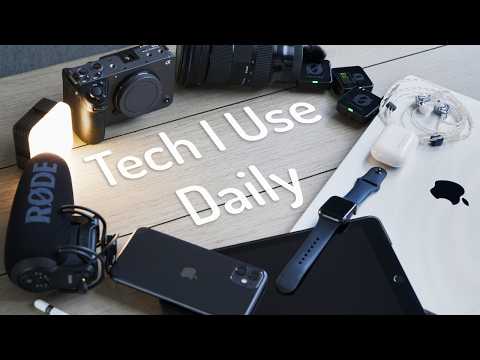 Tech I use every day as a creator/ video editor
