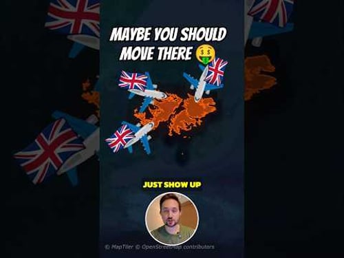 The Real Reason People Live On The Falklands π€ #falklandislands #geography #fascinated