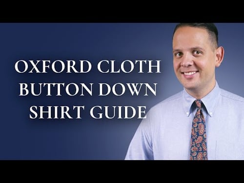 OCBD Oxford Cloth Button Down Shirt Guide