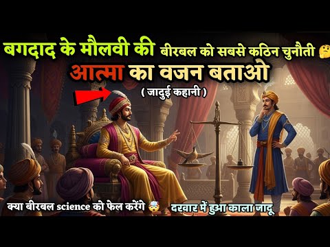 बीरबल ने तौल दी इंसान की आत्मा!😱 ⚖️ दरबार में हुआ काला जादू | Akbar Birbal Horror Story