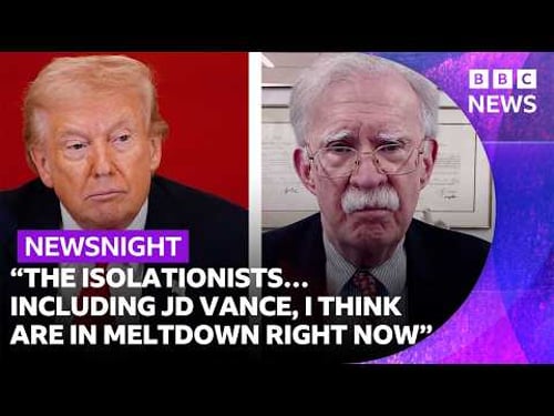 John Bolton on Trump's "biggest risk" with Iran and "juvenile" White House