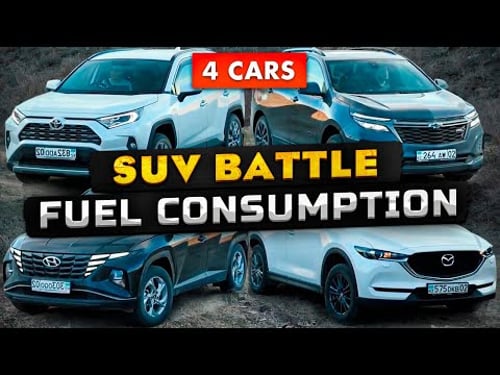 SUV Battle 2022: Fuel Economy Test | Mazda CX-5, Hyundai Tucson, Toyota RAV4 & Chevrolet Equinox