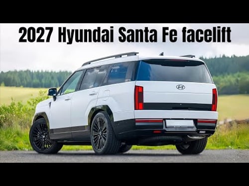 New 2027 Hyundai Santa Fe facelift - First Look