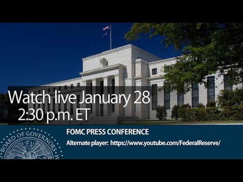 FOMC Press Conference, January 28, 2026