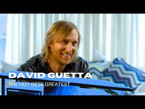 David Guetta interview at The Hot Desk