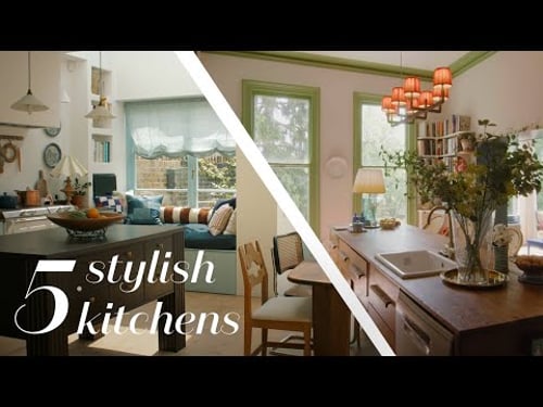 5 Stylish Kitchens that Inspire Us