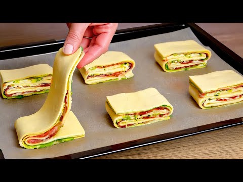 I showed all of my friends how to make the fastest puff pastry snack!