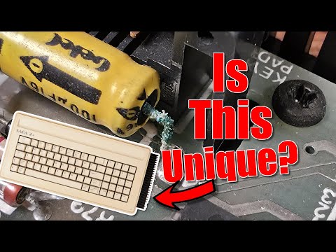 ZX Spectrum Toastrack in a Saga 2+ Keyboard