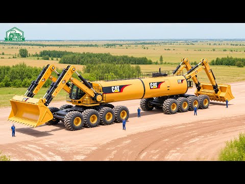 324 Gigantische Maschinen in Aktion mit einer unglaublichen Kraft,wie Sie sie noch nie gesehen haben