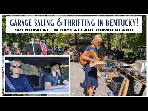 Garage Sale Haul ~ Thrift Store Finds ~ Late Summer Garage Sales ~ Lake Cumberland Trip