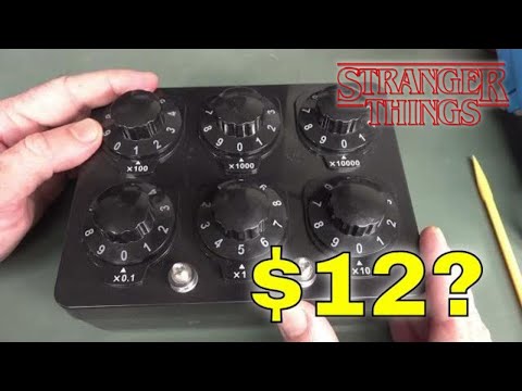 EEVblog 1586 - Stranger Things Decade Resistor Box + Repair