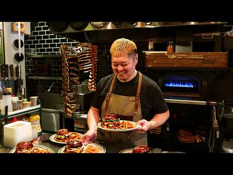 Ex-Sumo Fighter Makes the Strongest Burger. The Yokozuna of Burgers!