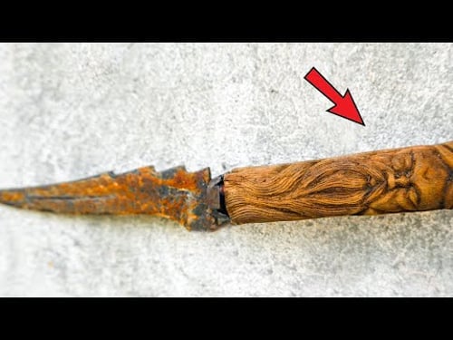 Restoration of a Mysterious Ritual Knife with a Beautiful Handle