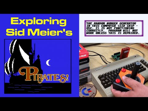 Exploring Sid Meier's Pirates! - BASIC Code, Quirks, Bugs on Commodore 64