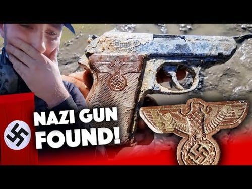 NAZI GUN found Mudlarking, my most shocking find ever!