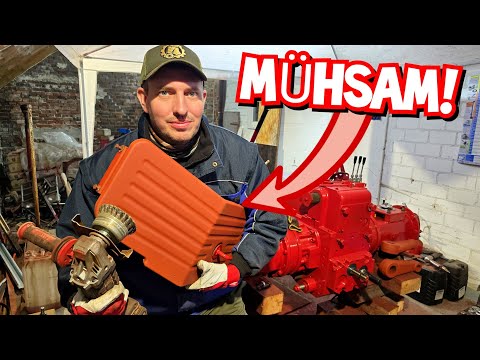 With CHEMICALS and COMPRESSED AIR! | Stripping and priming sheet metal parts from the IHC 844 | M...