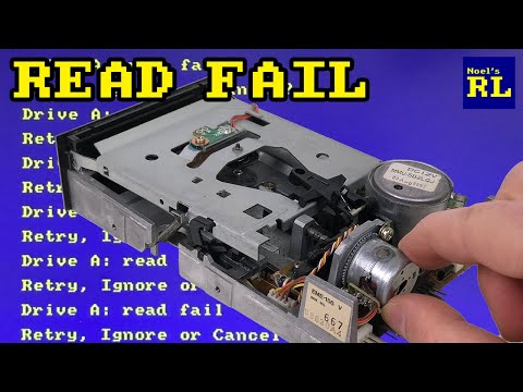 Floppy Disk Drive Stepper Motor Alignment