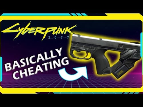 The Most OVERPOWERED Gun in Cyberpunk 2077!
