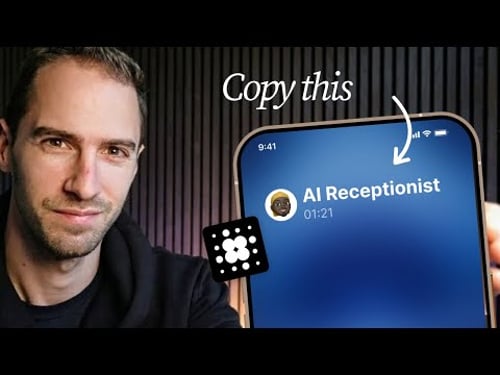 How to Build an AI Receptionist in 10 Minutes