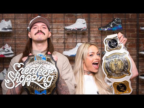 Dominik Mysterio and Liv Morgan Go Sneaker Shopping With Complex