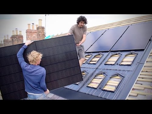Installing Solar Panels in the Wind | In-Roof System GSE