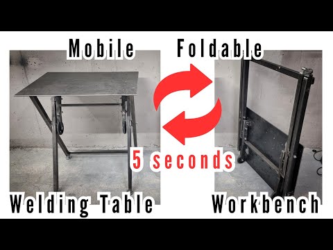 Space saving Workbench Weldingtable