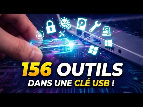 56 outils de rĂ©paration sur une seule clĂ© USB ! đ ïž