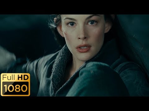 Арвен увозит Фродо в Ривендел. Властелин колец: Братство кольца.