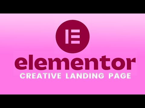 Elementor Landing Page Website Design | WordPress Elementor Pro Tutorial