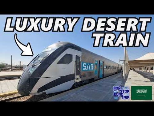 450km in Business Class Through the Saudi Desert (CRAZY!)