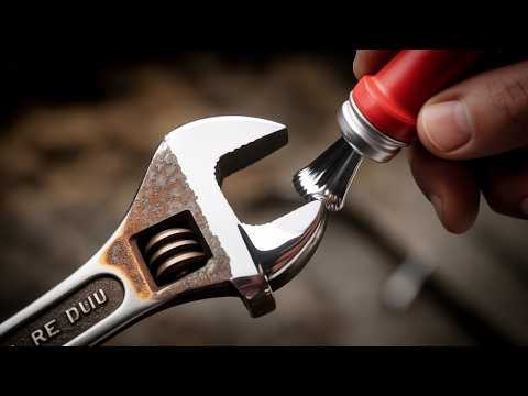 Electroplating And Restoration Of Old Tools In A Garage Or Workshop! Practical Inventions