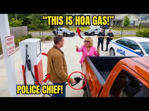 HOA Karen Called Cops When I Refused to Give Her Free Gas — Too Bad I'M the Police Chief!