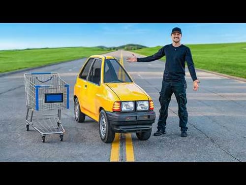 I Built the THINNEST Street Legal Car