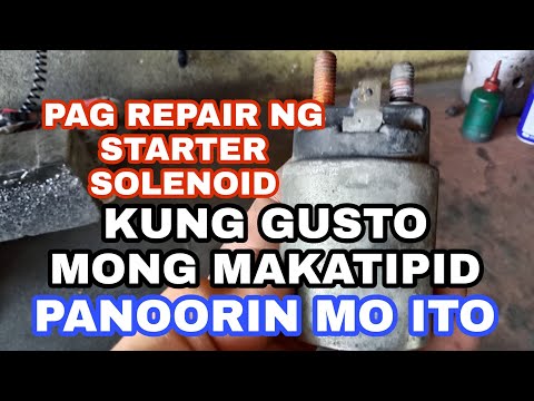 STARTER SOLENOID REPAIR