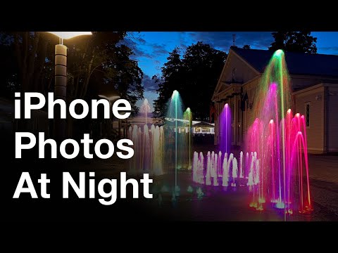 How To Take Sharp iPhone Night Photos