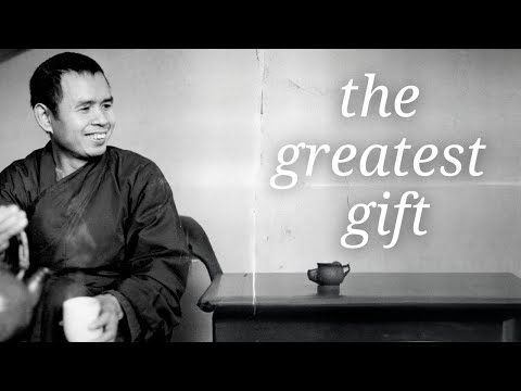 'Darling, I am there for you' | Teaching by Thich Nhat Hanh | #mindfulness